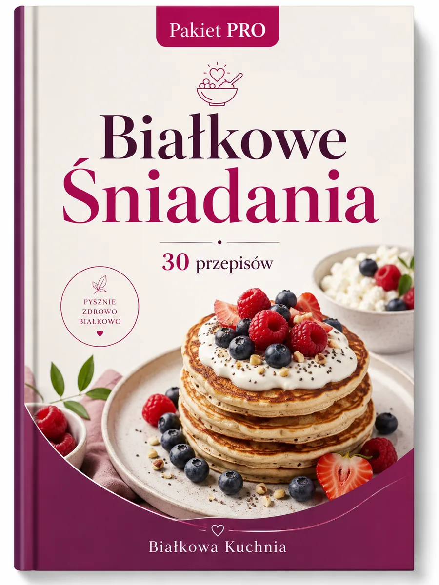 Okładka Białkowe Śniadania